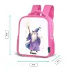 Oude tovenaar met staf Kinderrugzak - Roze middel -productfoto_formaten