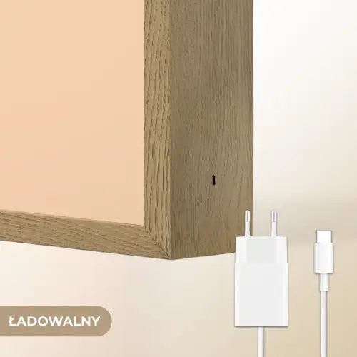 Luiaard - Vos - Kat - Slaperig Light Box met batterij (Wandlamp kind) middel -USP_websiteoplaadbaarNL
