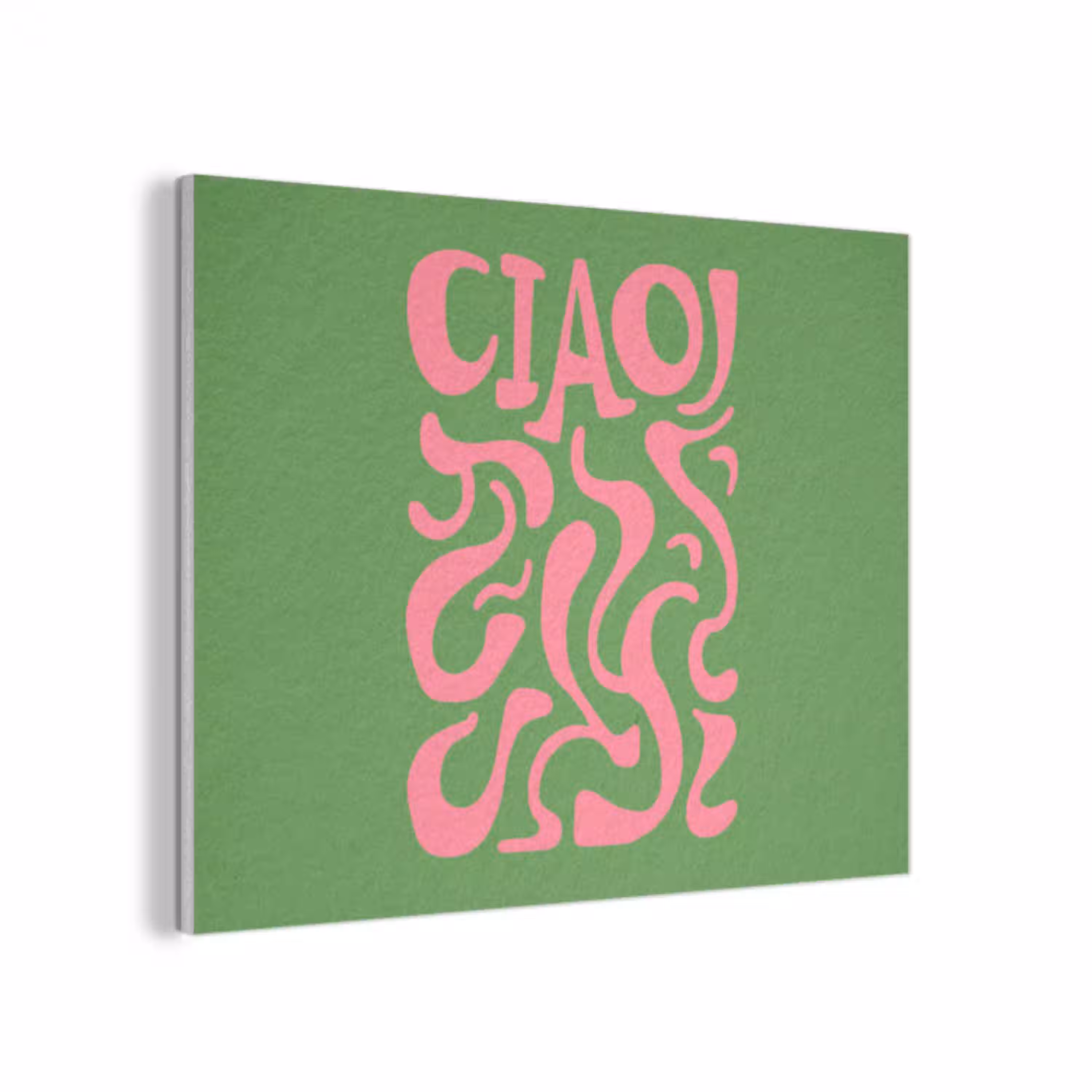 Abstract - Roze - Ciao - Vormen PET vilt klein -3d