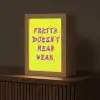 Quote - Minimalistisch - Kleurrijk Light Box met kabel (Tafellamp) klein -z3d_website