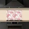 Tijger - Jungle - Natuur - Rood keuken achterwand spatscherm klein 900 -sfeer1