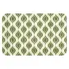 Patroon - Retro - Groen WCmat klein 1009 -3d