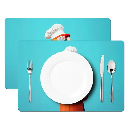 Ara - Koksmuts - Sokkel - Grappig Placemat vinyl groot -zzsfeer2_Kitchenyeah-website