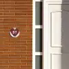 Rood hart - Traditioneel Naambord Rond klein -sfeer3-rond-XS