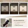 Geometrische bogen - Minimalistisch - Symmetrisch Light Box met batterij (Wandlamp) middel -USP_dimbaarNL