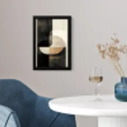 Modern - Vierkant - Vormen fotolijst zwart zonder passe partout klein -sfeer4