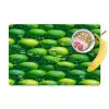 Limoenen - Druppels - Groen Placemat vinyl groot 368 -zzzproduct_Kitchenyeah-website