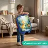 Dino - Schildpad - Jungle Kinderkoffer - Blauw klein -sfeer2_NL