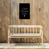 Spreuken - Een speciaal plekje in mijn hart - Quotes Tuinposter op houten frame 2 cm dik klein -sfeer4