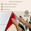 Ovaalvormige bladeren - Diep groen - Symmetrisch keuken achterwand spatscherm klein -spatscherm_FR