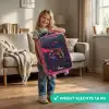 Gamerwereld in neonstijl Kinderkoffer - Roze klein -sfeer2_NL