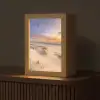 Duinen - Strand - Zonsondergang - Natuur - Zomer Light Box met kabel (Tafellamp) klein -z3d_website