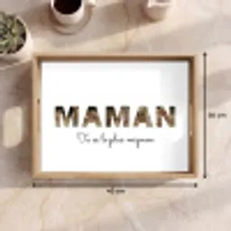 Maman - Collage de lettres Dienblad Rechthoek middel -USP_Formaat