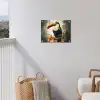 Toekan - Vogel - Bloemen - Planten tuinposter los doek klein -sfeer8