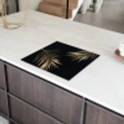 Gouden Elegantie van de Tropen Inductie beschermer vinyl 3mm middel -sfeer8