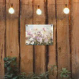 Quote - Bloemen - Schilderachtig tuinposter los doek klein -sfeer1