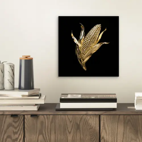 Mais - Eten - Goud - Zwart aluminium wit klein -sfeer1
