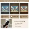Stadion - Voetbal - Jongen Light Box met batterij (Wandlamp kind) middel -USP_lichtkleurNL