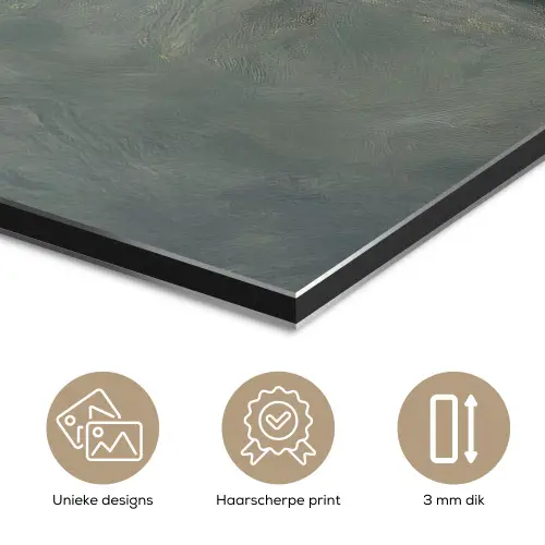 Hamer - Schilderij - Gereedschap aluminium wit klein -closeup_NL
