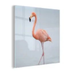 Flamingo - Zee - Roze plexiglas 5mm klein -z3d