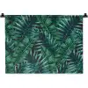Jungle - Bladeren - Tropical Wandkleed katoen klein -zz3d