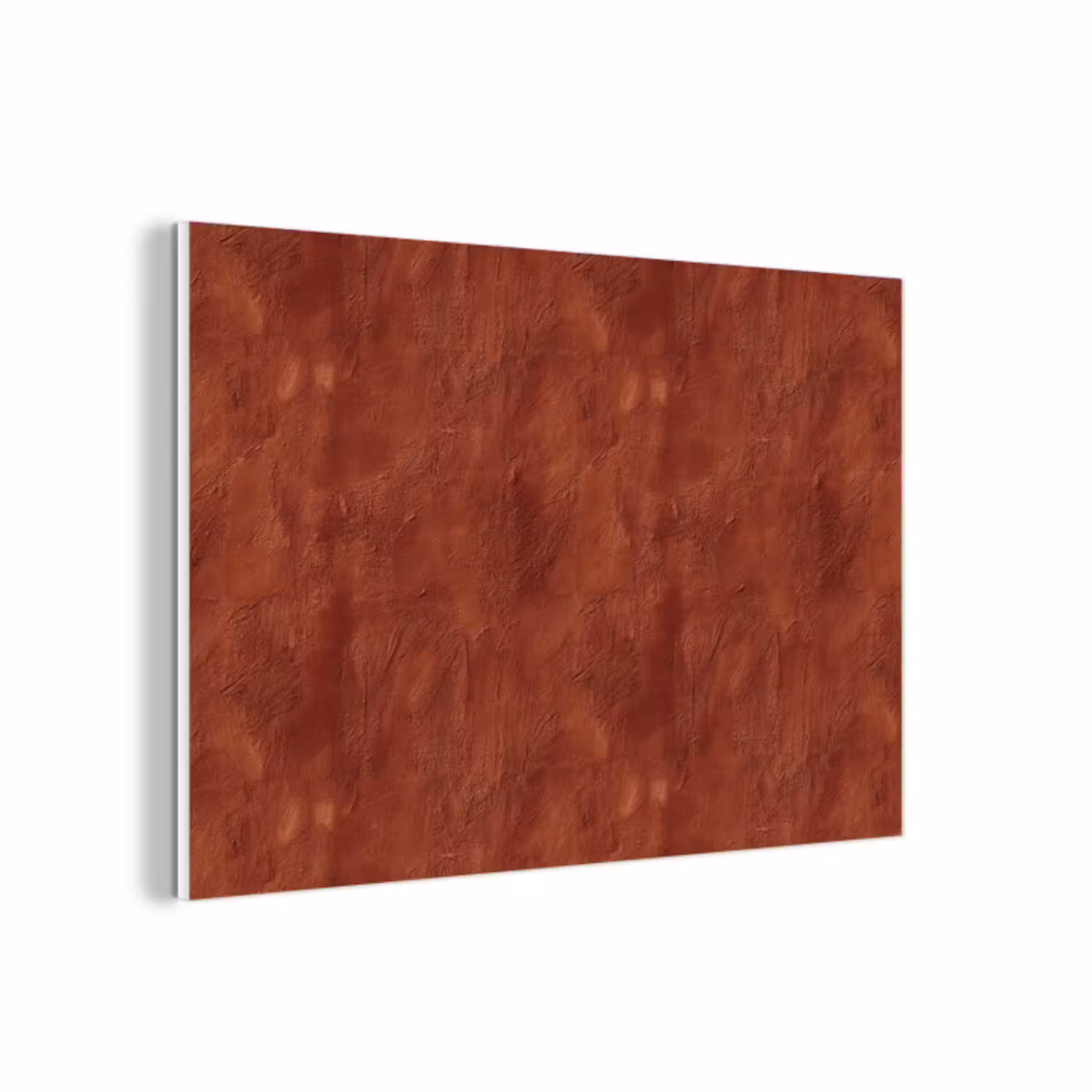 Stucwerk - Textuur  - Terracotta forex 5mm xxl 6 -3d