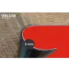 Rood - Kleur - Effen Placemat vinyl groot 368 -closeup