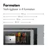 Lepels - Specerijen - Kaneel - Chili Muismat XXL klein -sfeer5