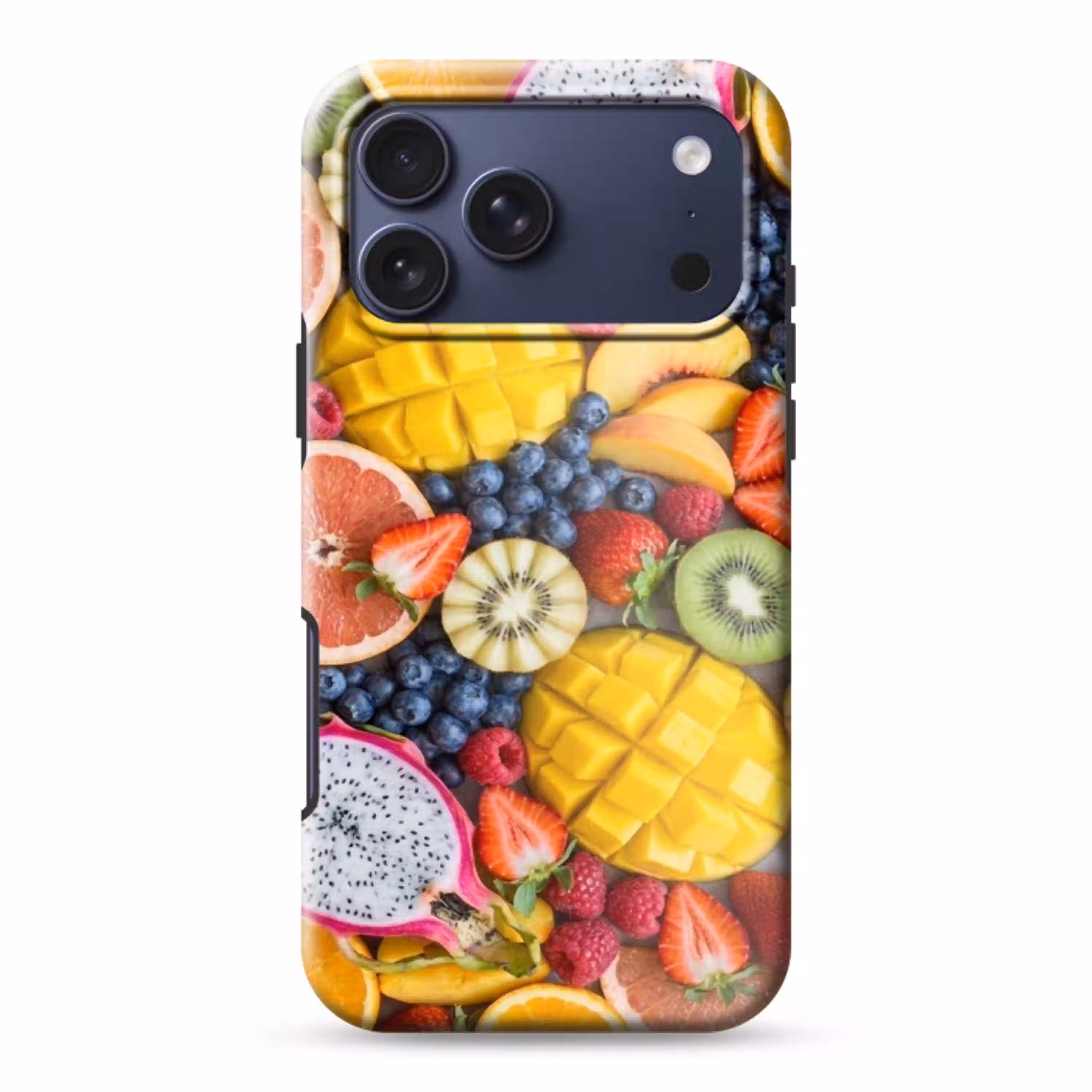 Fruit - Versneden - Kleurrijk - Eten - Gezond Toughcase MagSafe Apple iPhone 17 Pro Max klein -3d