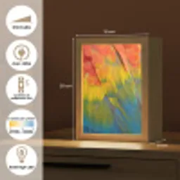 Veren - Ara - Kleurrijk Light Box met kabel (Kinderlampje) klein -USP_FR