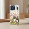 Quote - Bloemen - Schilderachtig Telefoonhoesje iPhone 17 Pro klein -sfeer2