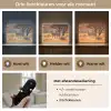 Zebra's - Savannelandschap - Gras Light Box met batterij (Wandlamp) middel -USP_lichtkleurNL