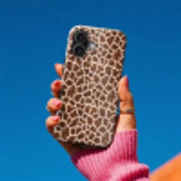 Giraf - Vacht - Klassiek - Bruin Toughcase MagSafe Apple iPhone 17 klein -Sfeer1V