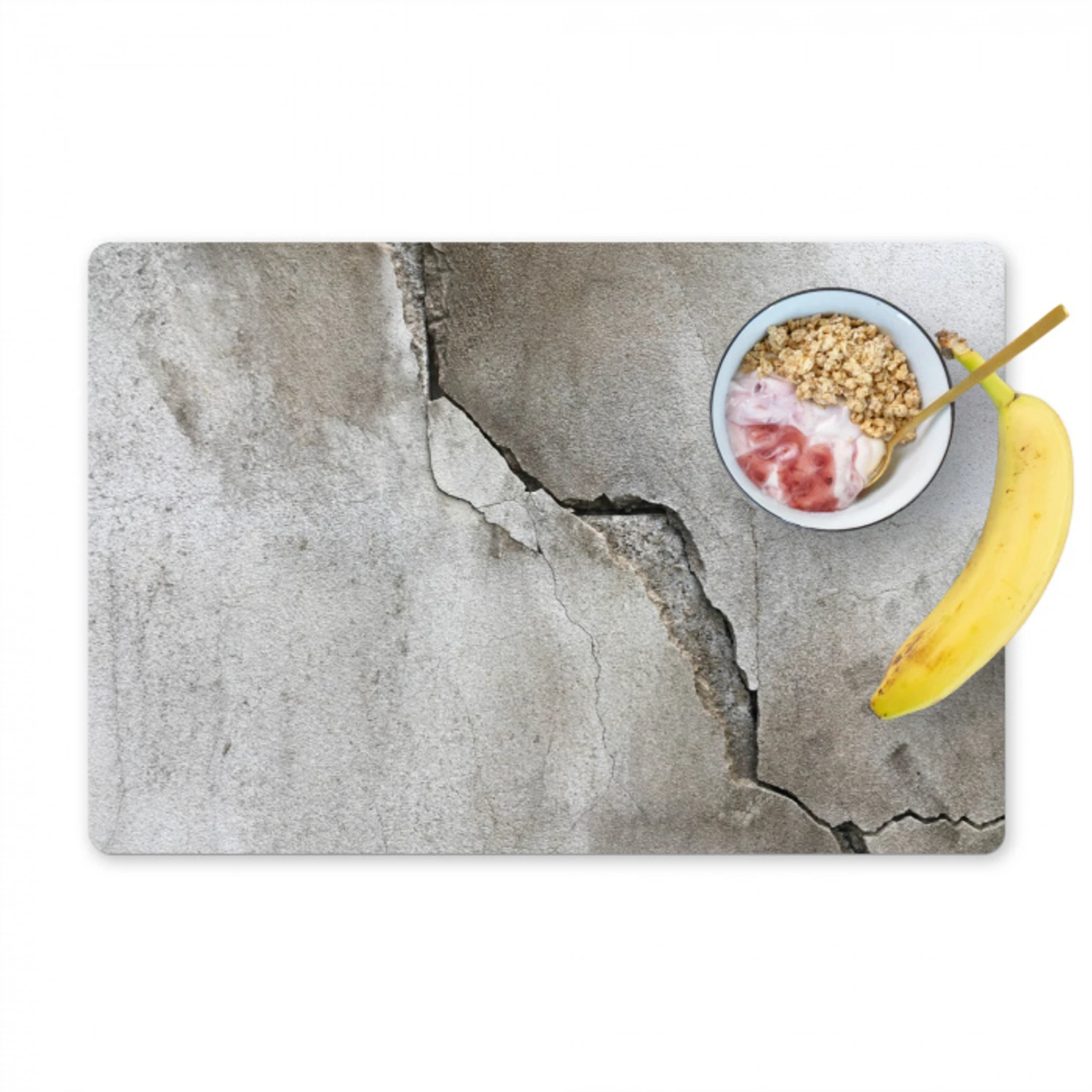 Beton - Industrieel - Grijs Placemat vinyl groot -zzzproduct_Kitchenyeah-website