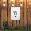 Spreuken - Kleine baas - Quotes tuinposter los doek klein -sfeer1