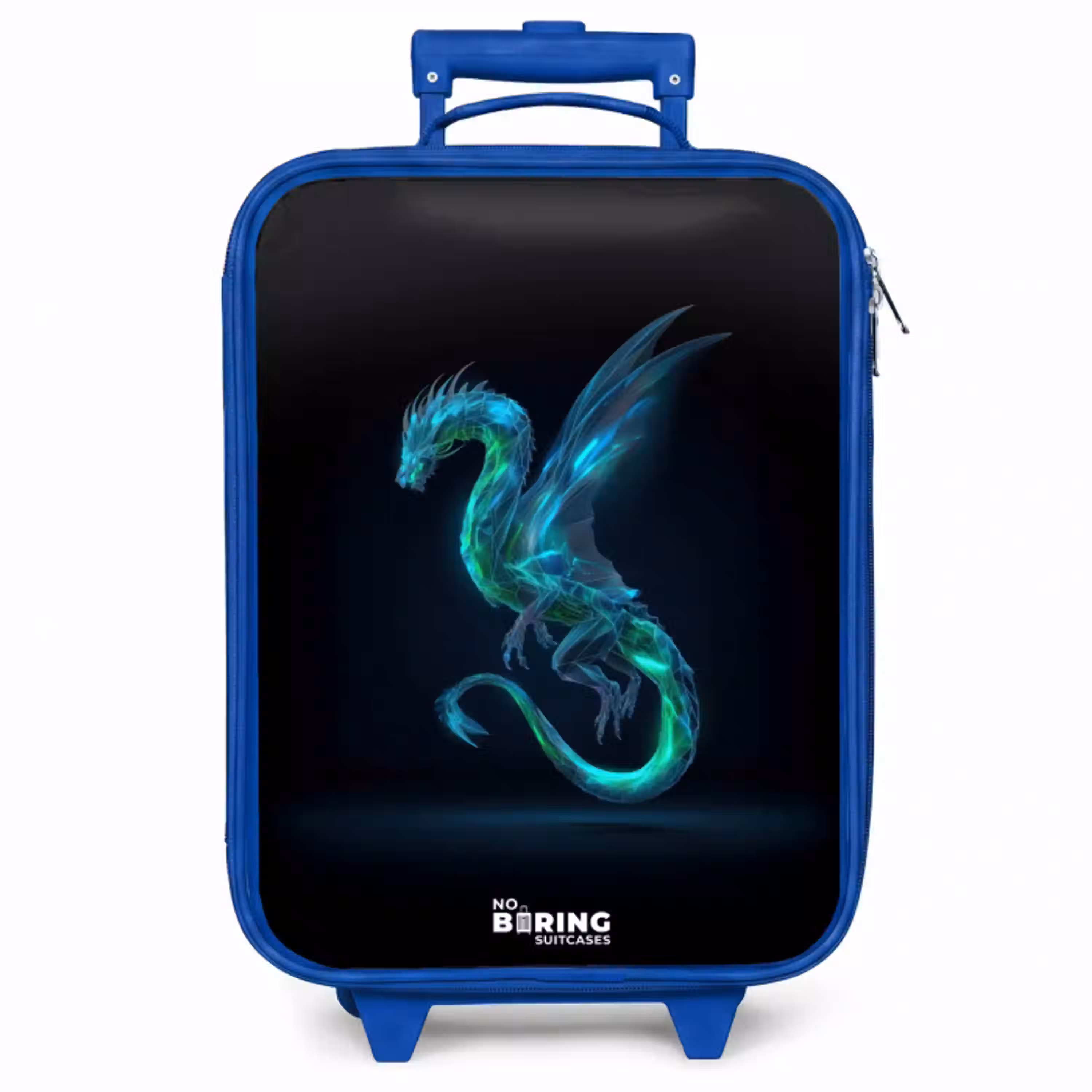 Legendarische cyberdraak Kinderkoffer - Blauw klein -zzz_website3d