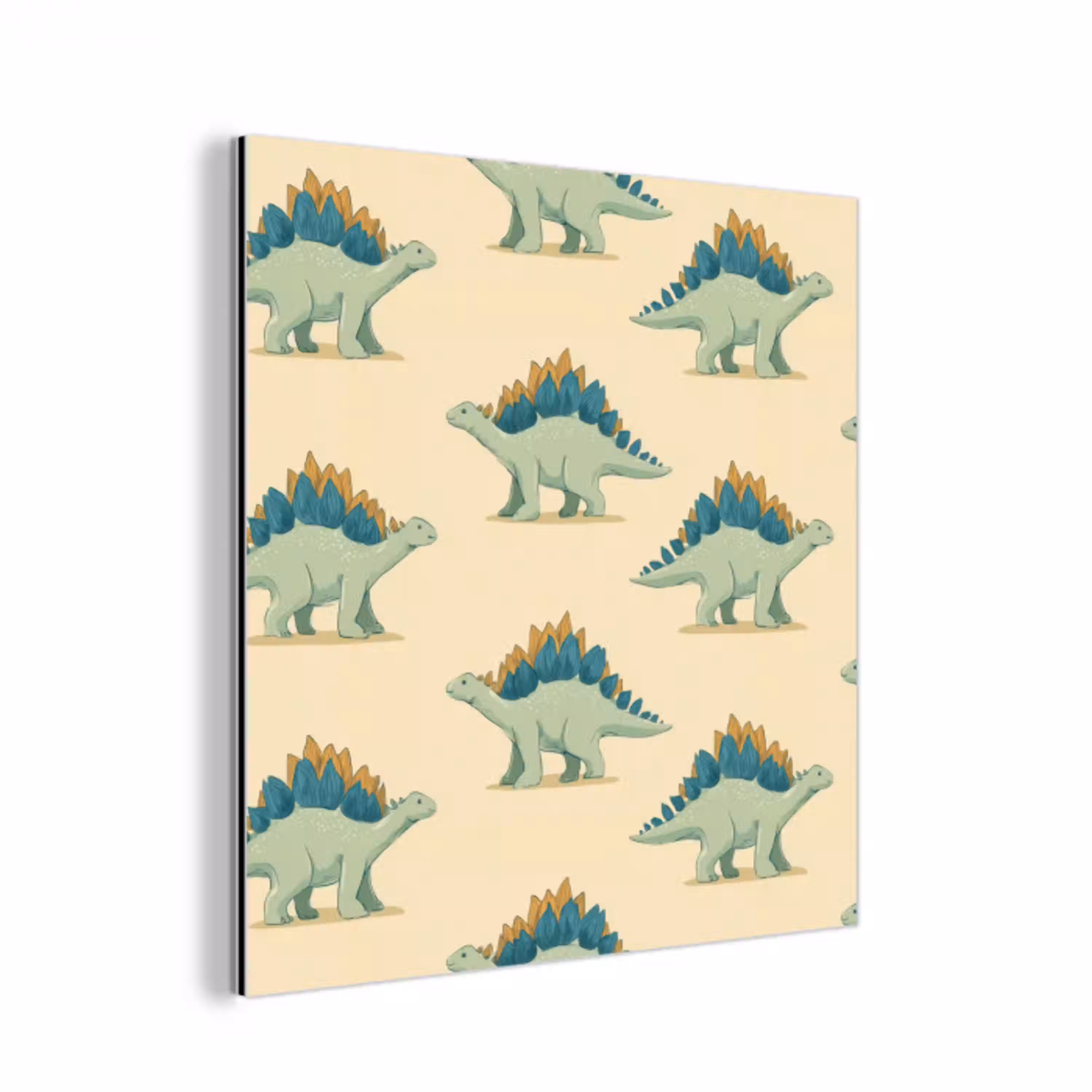 Dino - Patroon - Groen aluminium wit klein 46 -3d