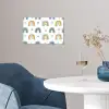 Patroon - Regenboog - Hartjes poster papier klein -sfeer3