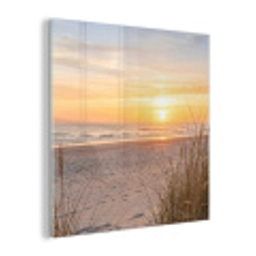 Zonsondergang - Duinen - Zee plexiglas 5mm klein -z3d