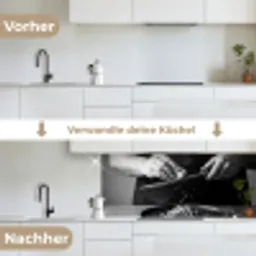 Kaas - Pasta - Rasp keuken achterwand 2 middel -voor-na_DE