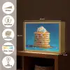 Pannenkoeken - Steentjes - Glitter - Slagroom Light Box met batterij (Wandlamp) middel -USP_websiteoverzichtNL