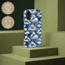 Panda's - Slapen - Blauw Toughcase MagSafe Apple iPhone 17 klein 1017 -USP_PrintM_DE