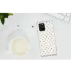 Hart - Dotline - Wit - Zwart Telefoonhoesje Samsung Galaxy S10 Lite klein 364 -oordopS10Lite