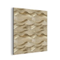 Golven - Patroon - Goud aluminium wit klein 46 -3d