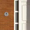 Grijze tegels - Modern Naambord Rond klein -sfeer3-rond-XS