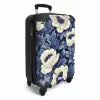 Vintage bloemen - Blauw NBS - Handbagage koffer - Kinderen Unisex middel -productfoto_3d