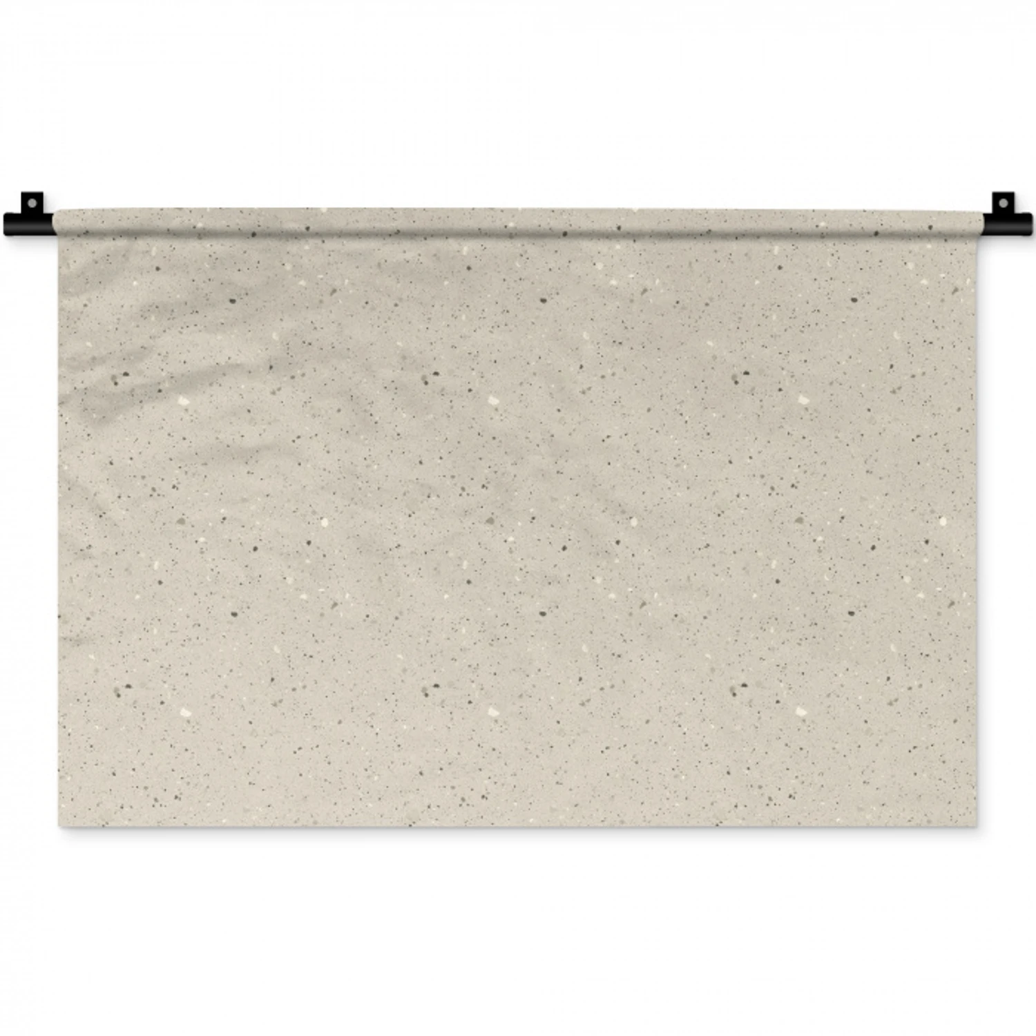 Lichtbeige - Terrazzo - Grijs Wandkleed katoen klein 269 -zz3d