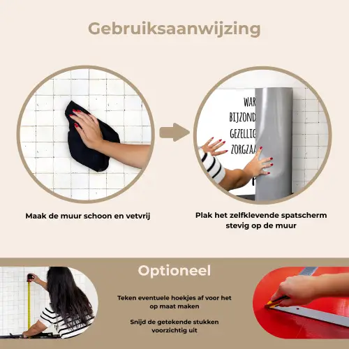 Quotes - Pap definitie - Spreuken - Vader keuken achterwand spatscherm klein -gebruiksaanwijzing_NL