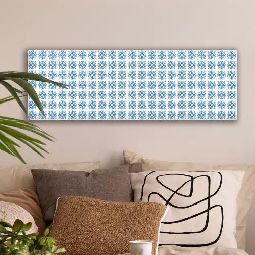 Zee - Sfeer - Blauw - Wit canvas 2cm klein 828 -sfeer1