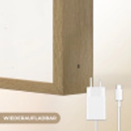 Ballerina - Fee - Bloemen - Roze Light Box met batterij (Wandlamp) middel -USP_websiteoplaadbaarDE